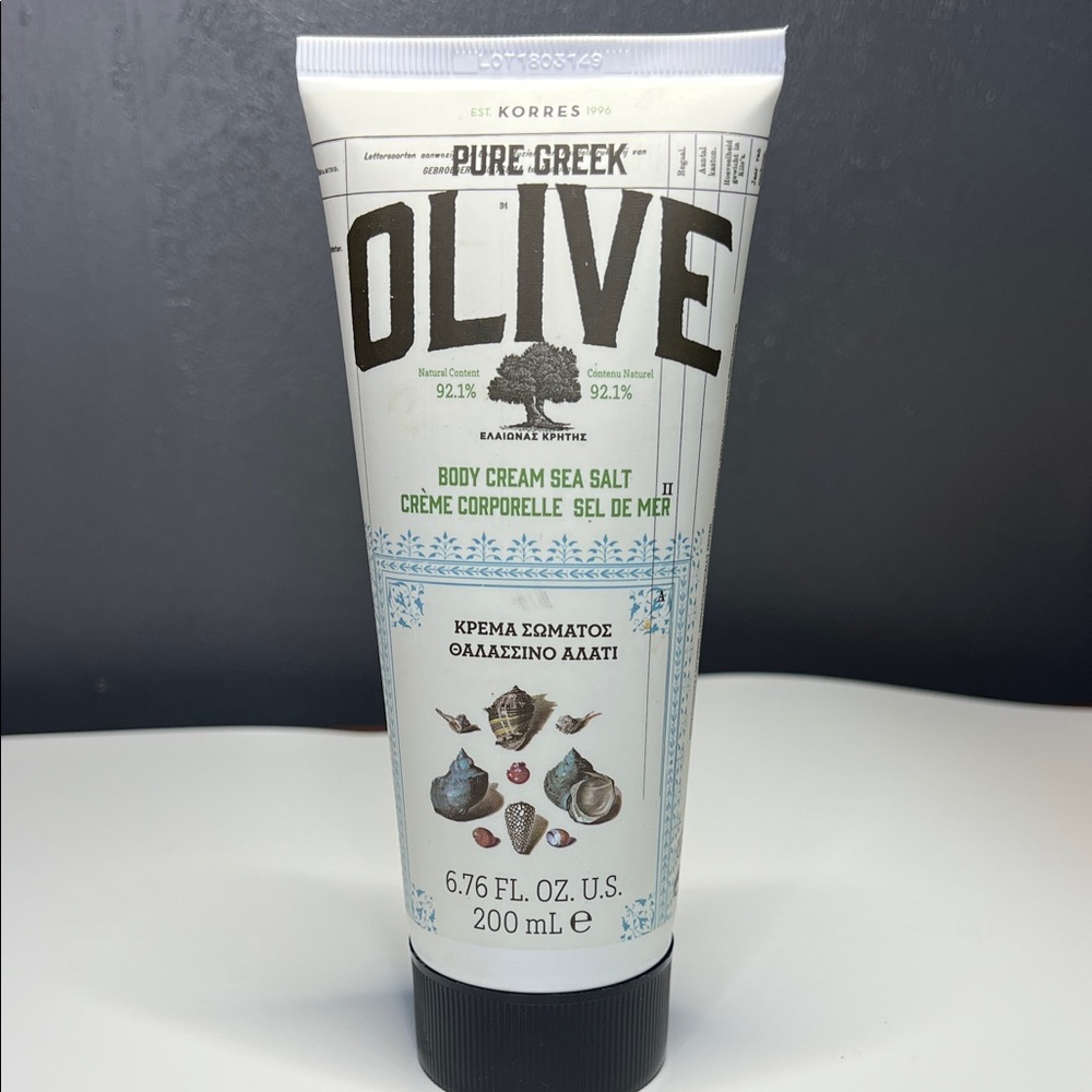 Korres Pure Greek Olive Body Cream - Sea Salt (New)